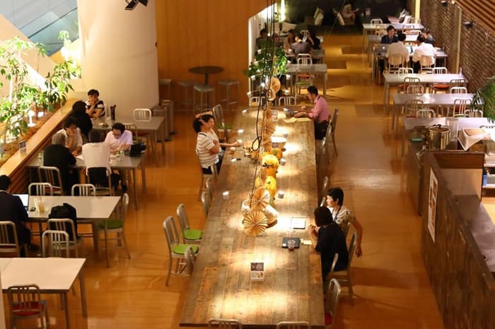 アマゾンの食堂