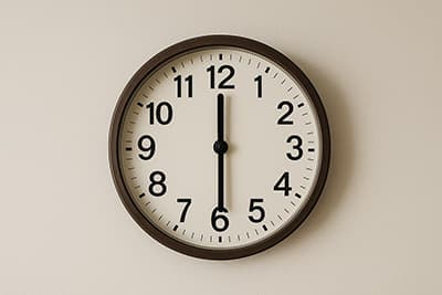 「8時10分前って何時ですか？」　若者「8時7、8分頃です！」