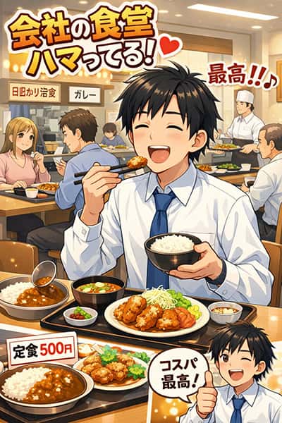 最近会社の食堂にハマってるんだが