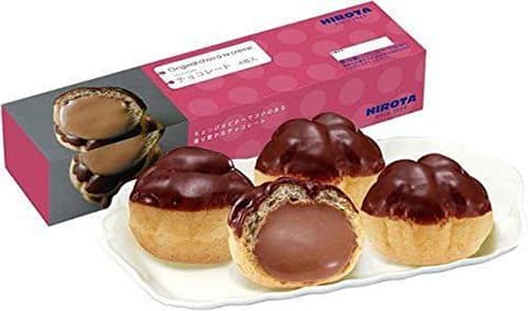 ヒロタのチョコシュークリーム