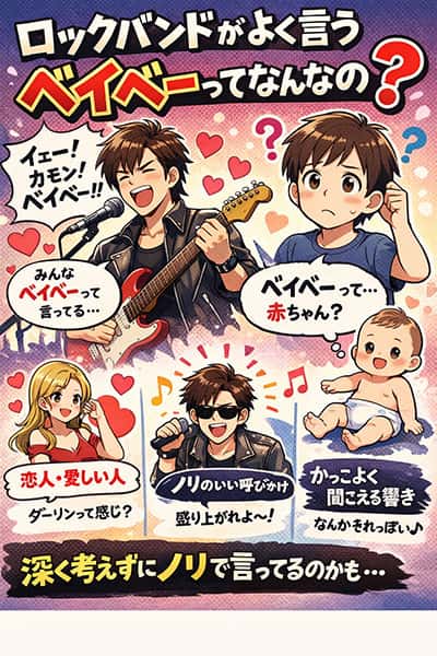 ロックバンドのベイベーの意味