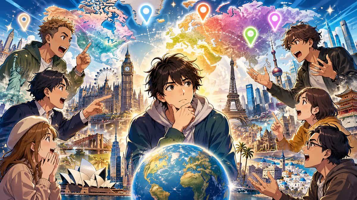 世界一かっこいい出身地ってどこだと思う？