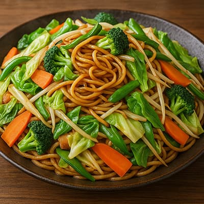 手取り19万円の夕飯焼きそば