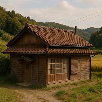 ポツンと一軒家見てるけど