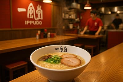 一風堂とかいうラーメン屋