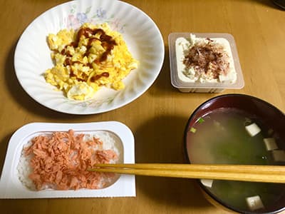 底辺社畜の本日の夕飯がこちら