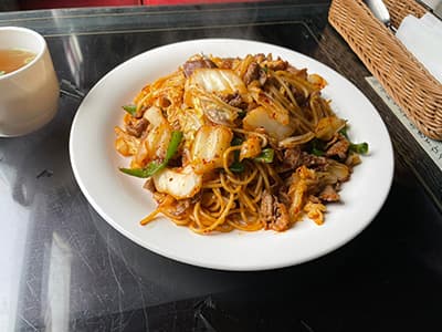 キムチスパゲッティ