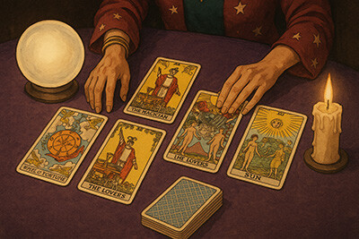 タロットカード買ったけど占う相手いないから誰か占わせて