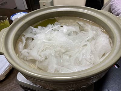 大根しゃぶしゃぶ
