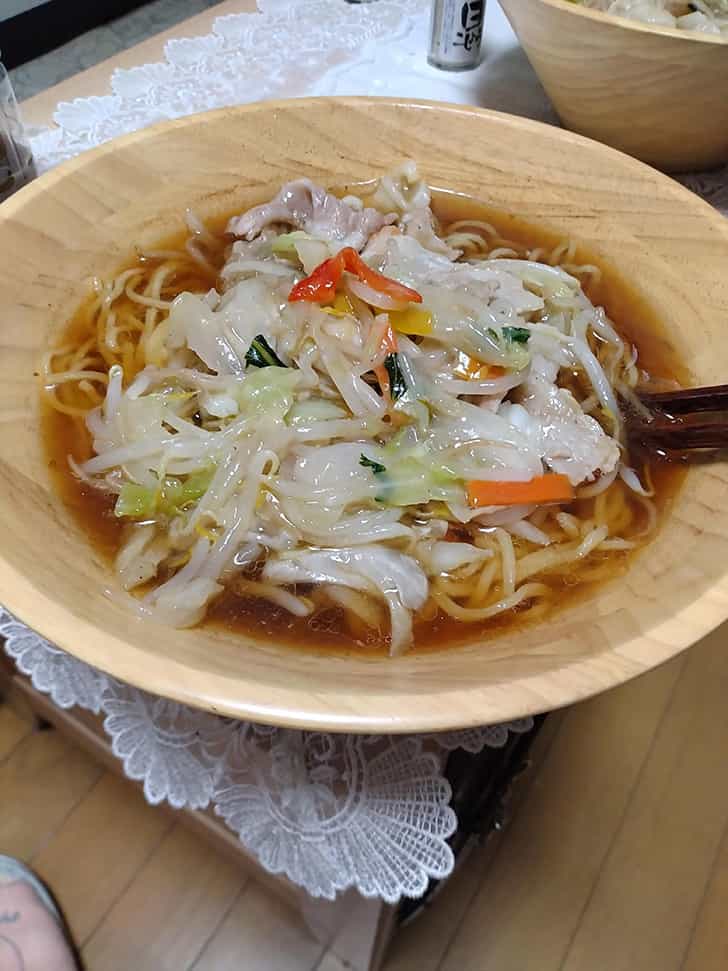 自作サンマーメン