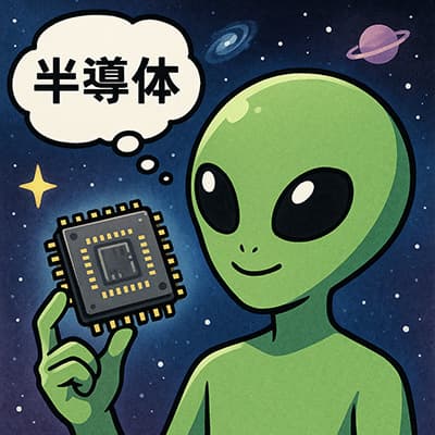 宇宙人って地球人が生み出した半導体のことどう思うの？