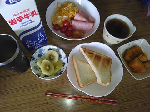 助けて！ガチニートの朝ご飯