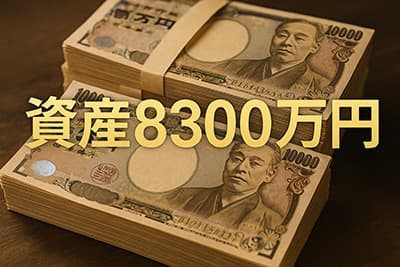 33歳で資産約8300万円ってどうなん