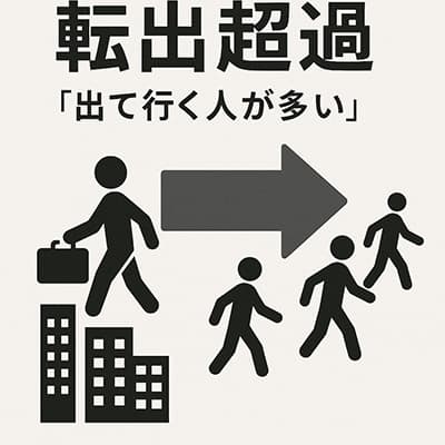 出て行く人が多い｢転出超過｣自治体ランキング　5位は愛知県豊橋市､4位千葉県成田市､ではトップ3は？