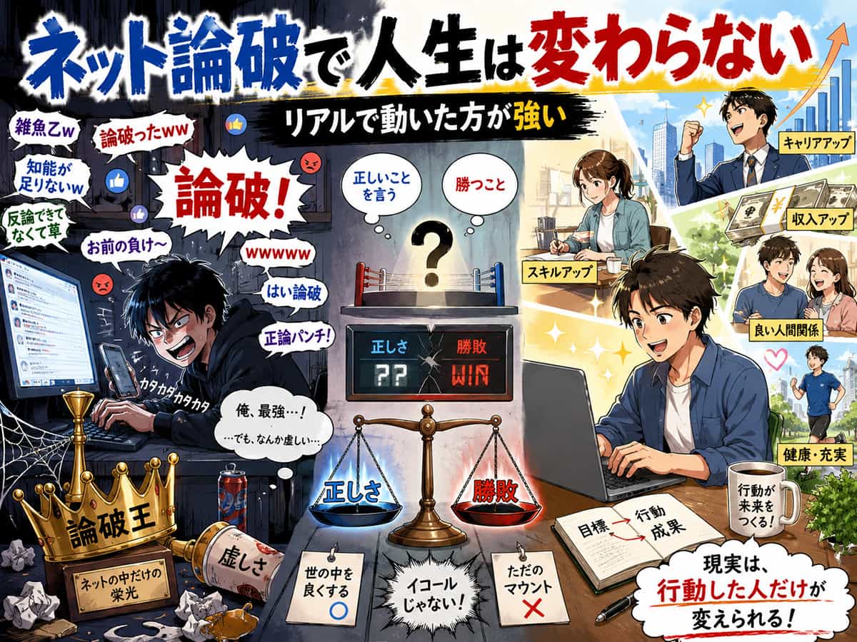 この完璧な論破論に穴はある？