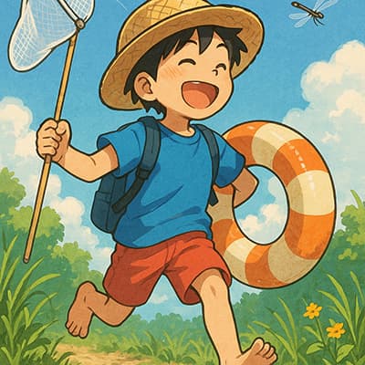 夏休みキッズやけど質問ある？