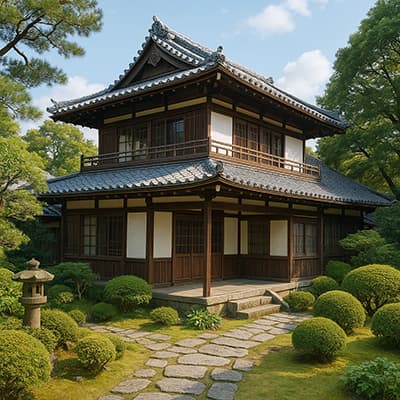 麻生太郎の実家の日本屋敷が凄過ぎる