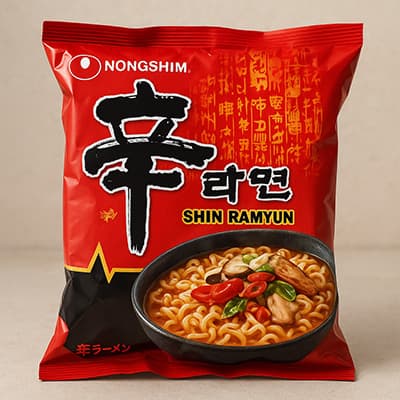 辛ラーメン作ってみた