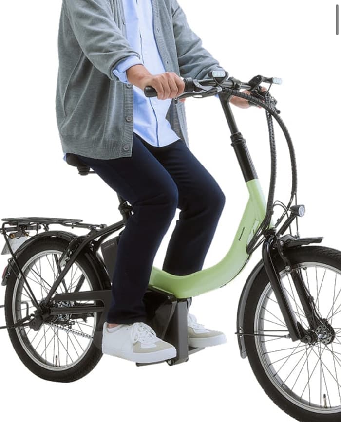 パナソニック、「漕がない自転車」