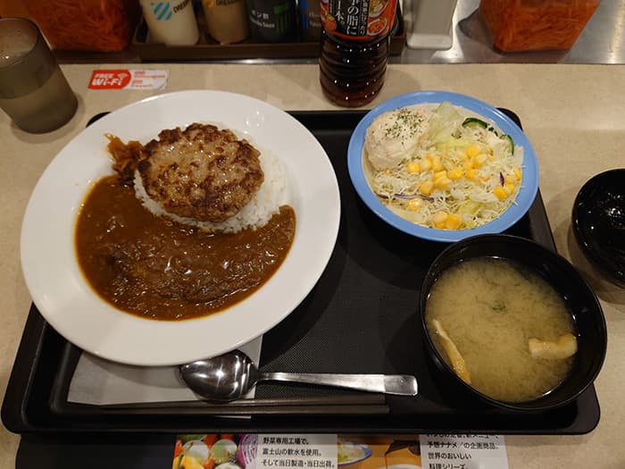 松屋 ハンバーグカレー