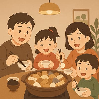 子供の頃『おでん』が食卓に出ることがあった人に聞きたいんだが