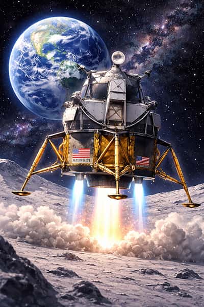 今になって月面着陸に苦戦してるって事は…やっぱアポロ計画は嘘だった？