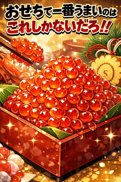 おせちで1番うまい食材といったらこれしかないだろってやつ