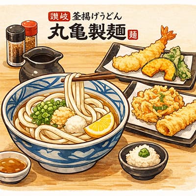 丸亀製麺の会計で膝から崩れ落ちる