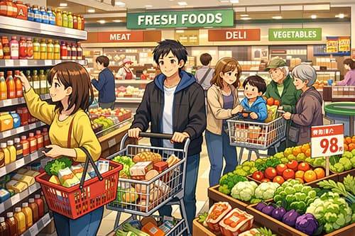 お前らが普段利用してるスーパーｗｗｗ