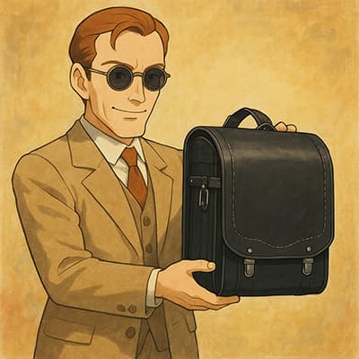 ムスカ名義でランドセルを贈ろうと思うのだが、文面を考えてほしい