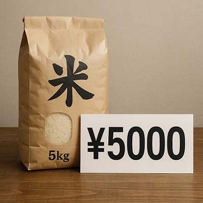 米5kgって5000円が適正価格らしいぞ