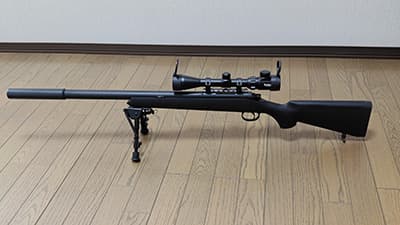 エアガンのスナイパーライフル