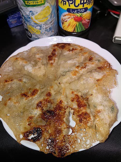羽根つき餃子