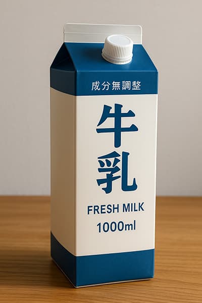 僕「家に牛乳どれくらいある？」彼女「うーんちょっとくらい」