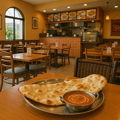 ナンおかわり無料のカレー屋行った