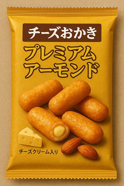 チーズアーモンドっていうお菓子あるじゃん？