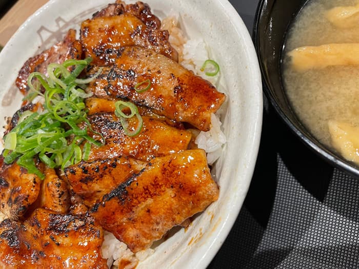 松屋の炙り十勝豚丼