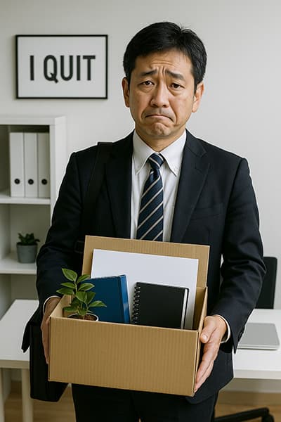 ワイの退職理由を聞いてくれないか？