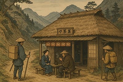 江戸時代に行って峠の茶屋でもやって暮らしたい