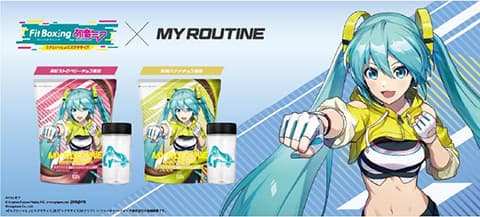 初音ミクのプロテイン買った