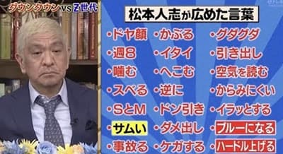 松本人志が流行らせた言葉が凄すぎる