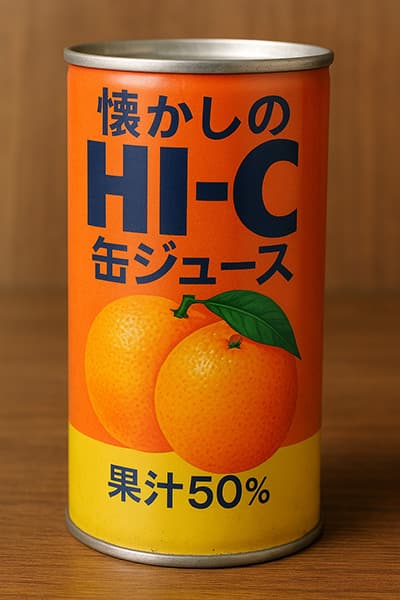 「HI-C（ハイシー）」のジュースが復刻販売