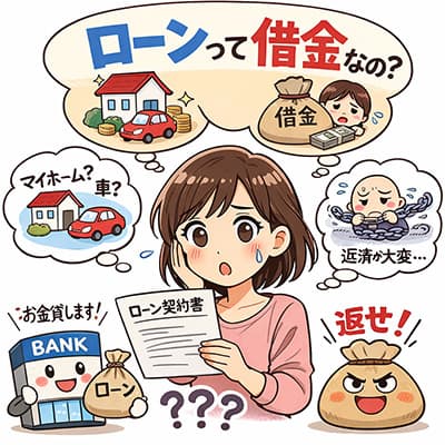 ローンって借金なの？