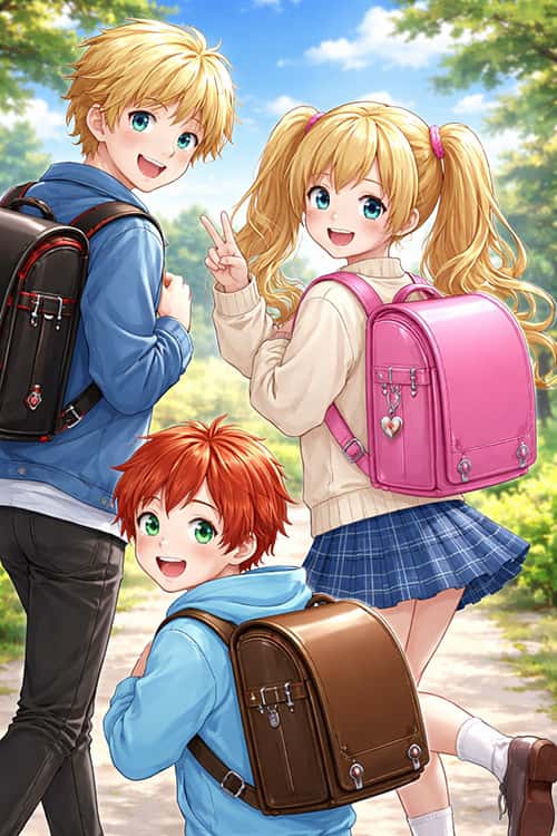 ランドセル、外国人にバレる