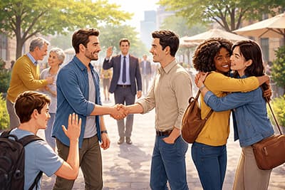 大人で挨拶しない奴って終わってるよな