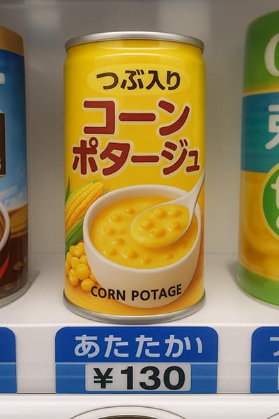自販機でコーンポタージュ買う奴ｗｗｗ