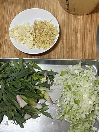 麻婆豆腐を作る