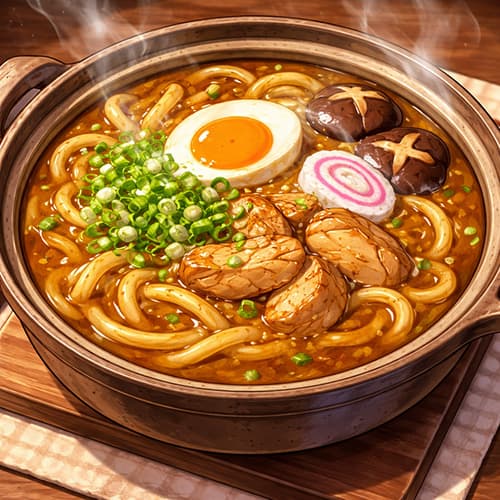 味噌煮込みうどんとカレー煮込みうどんどっちが好き？