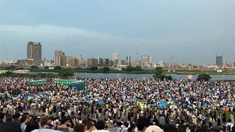 花火大会、直前で中止になり大ブーイングｗｗｗ