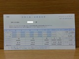 法務3級・成績通知書